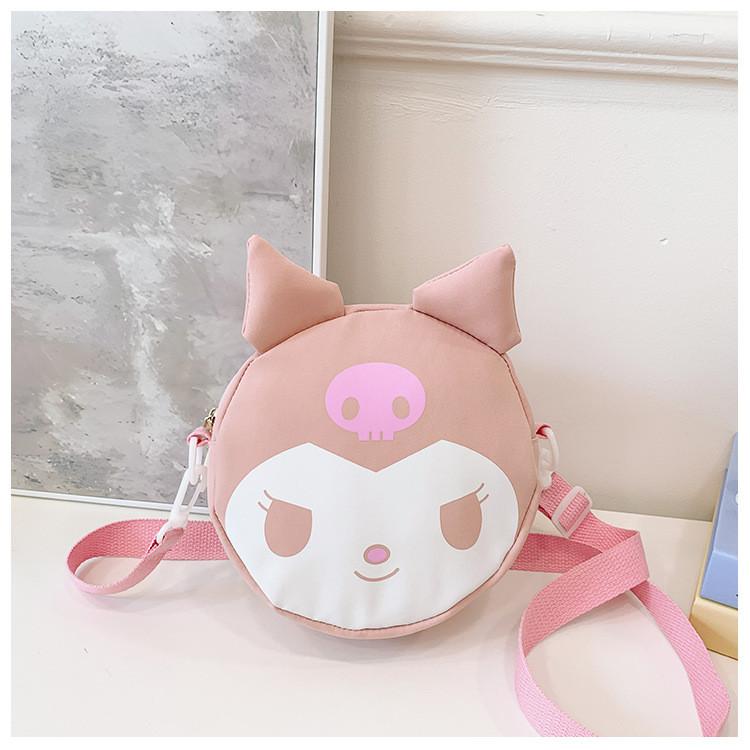 Adorable Kurumi Kids Bag Cute Casual Coin Purse Stylish Shoulder Crossbody Bag
