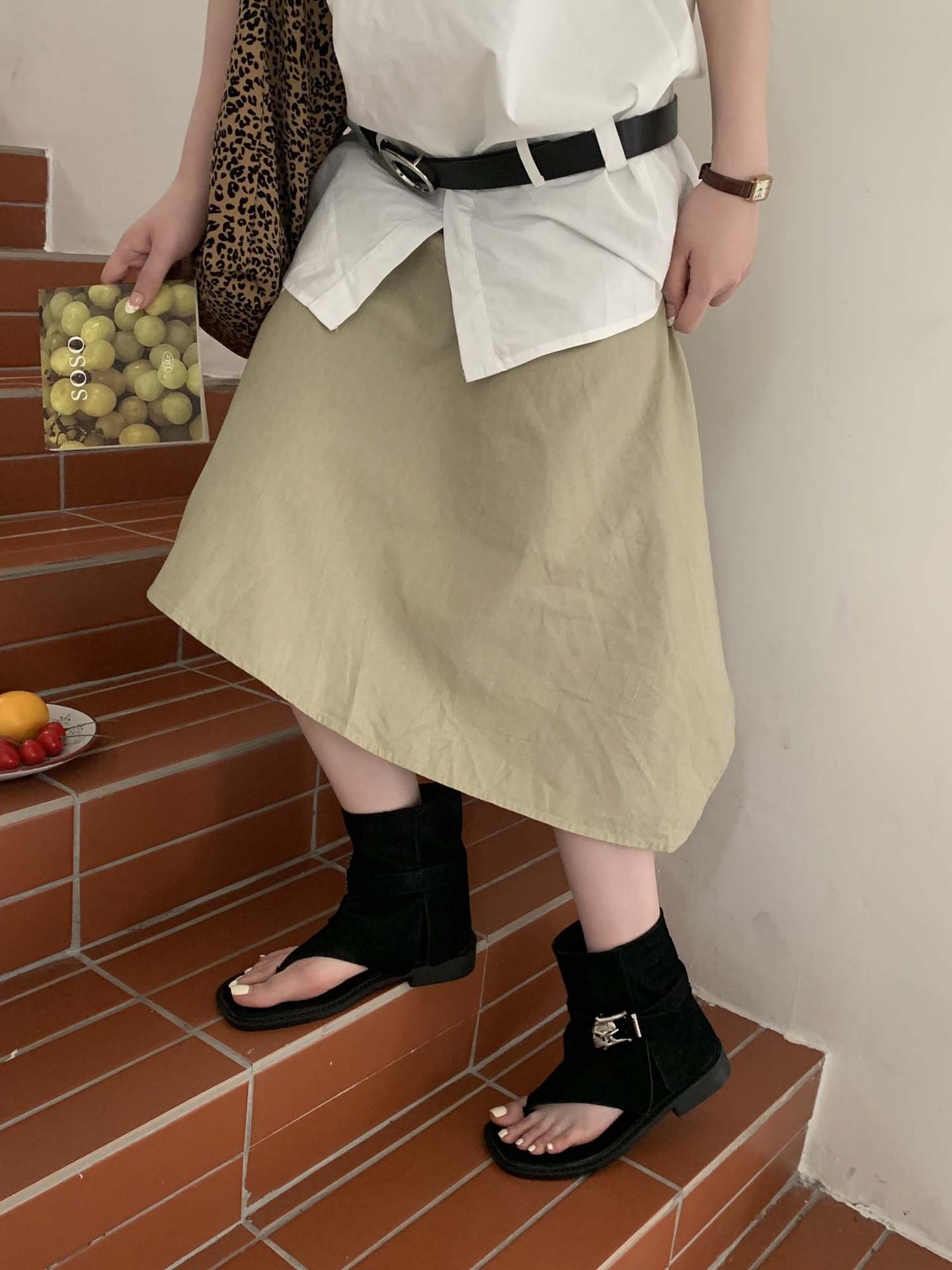 

Mezzie cold boots short boots women s boots 2025 new summer with skirt western boots summer sandals 39 чёрный