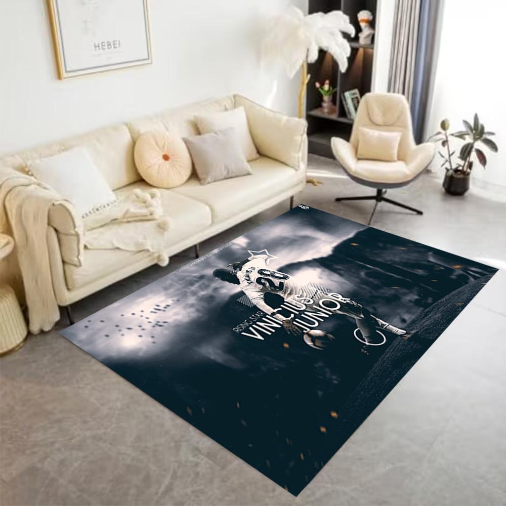 Juventus Football Club Floor Mat Design for Entryway Foyer Hallway Bedrooms Antislip Carpet Decorate Offices Perfect Birthday/Christmas Gift Idea