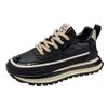 Men's Shoes New Four Seasons Casual Sneakers Thick Sole Height-increasing Casual Shoes British Street Style Wear-resistant Shoes