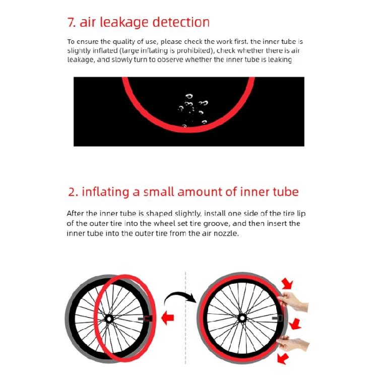 Premium TPU Bike Inner Tube 700C Lightweight Design for 700x23c/25c/28c/32c Tires Fit French Valves Enhances Protections