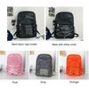 Mesh Fitness Bag Comfortable Shoulder Strap Fitness Training Bag High-Capacity Breathable Wear-resistant for Commuting Swimming