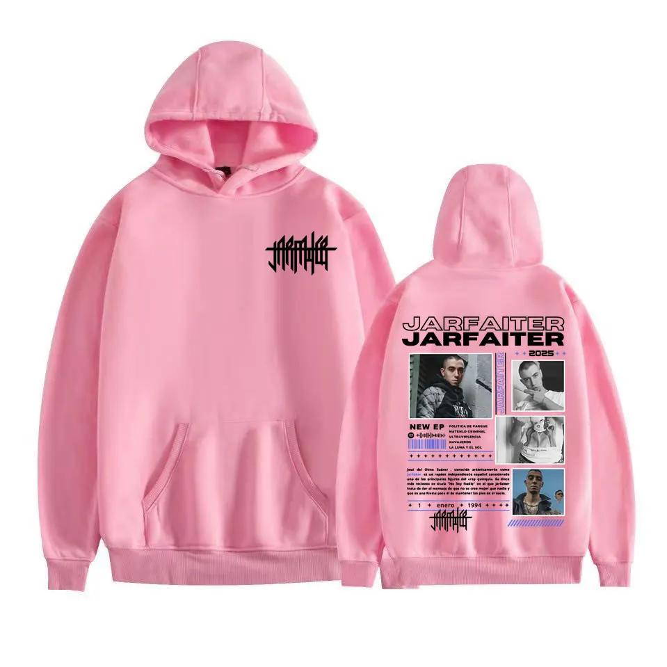 Rapper Jarfaiter Album Tour 2025 Cover Hoodie Men Women Harajuku Fashion Hip Hop Pop Music Sweatshirts Bodywarmer Fleece Hoodies