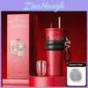 Collectors Edition Thermos Mug With Straw For Outdoor And Home Use