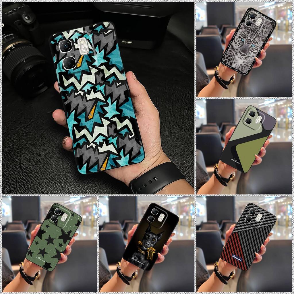Graffiti Fashion Design Phone Case For Infinix Hot50i/Smart9/X6531/X6532 Anti-knock Durable Cute Back Cover Soft Case