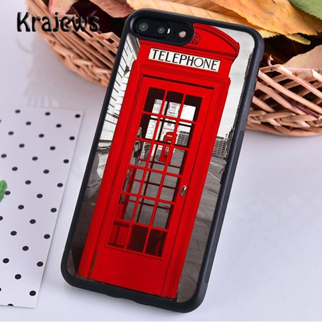 Telephone Box London Union Jack For iPhone 17 Air 16 Phone Case Cover 15 14 plus 11 12 13 pro max Fundas