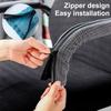 1 Pair Chair Armrest Covers Zippered Office Chair Armrest Protectors Universal Jacquard Stretchy Armrest Cover for Office Computer Chair
