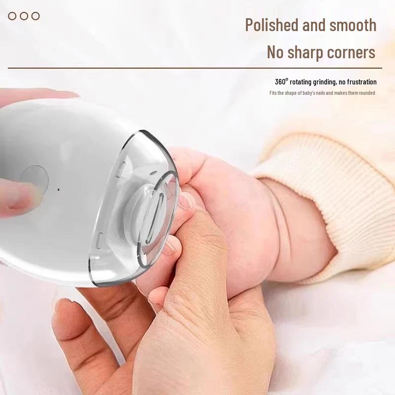 Automatický elektrický zastřihovač a bruska na nehty na ruce a nohy - Bezpečný pro seniory a děti