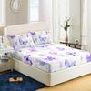 Beautiful Butterfly Pattern Mattress Three-Piece Digital Printing Mattress Bedding Set Adult Children