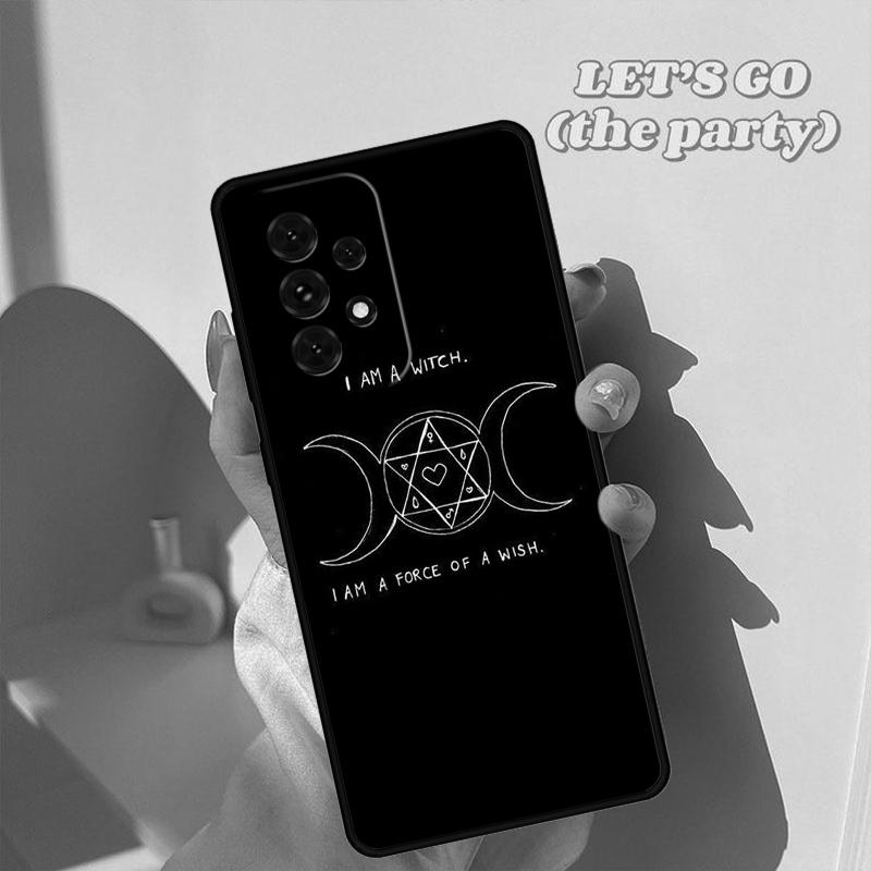 Witchcraft Dark Witch Phone Case For Samsung Galaxy A42 A31 A40 A51 A71 A32 A80 A91 A52 A72 A73 A20e A21S A50 A70 A11 A12 Cover