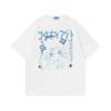 Übergroße T-Shirts Milch Süßer Aufdruck Kurzarm T-Shirt Damen Sommer Anime Mädchen Süß und Würzig T-Shirt Kurzer Ärmel Harajuku