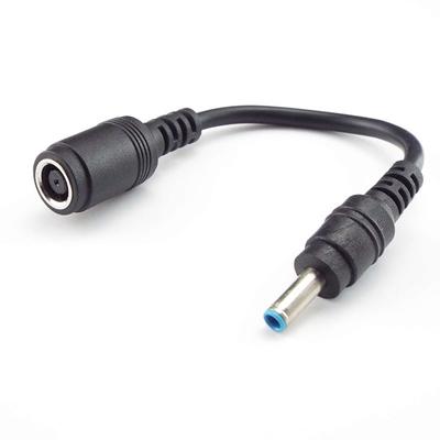 Samice 7,4 mm x 5,0 mm na 4,5 mm x 3,0 mm samec Nabíječka Napájecí adaptér Konektor Měnič Kabel DC Jack pro notebook