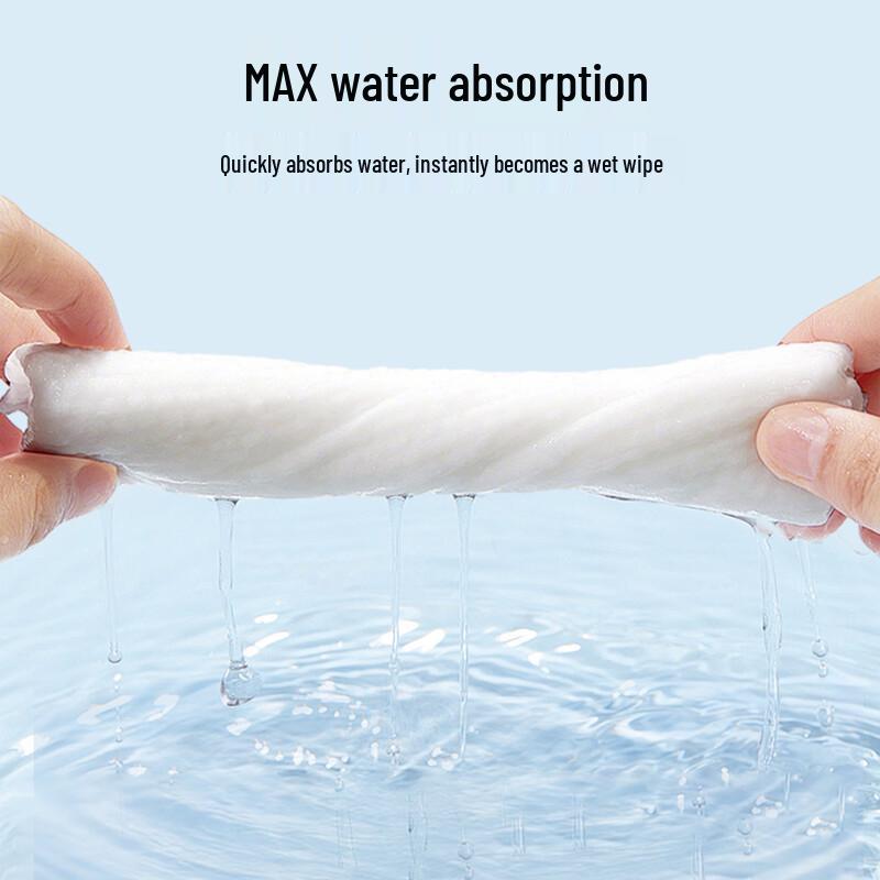 Fulcotton Disposable Dry & Wet Facial Cleansing Towels