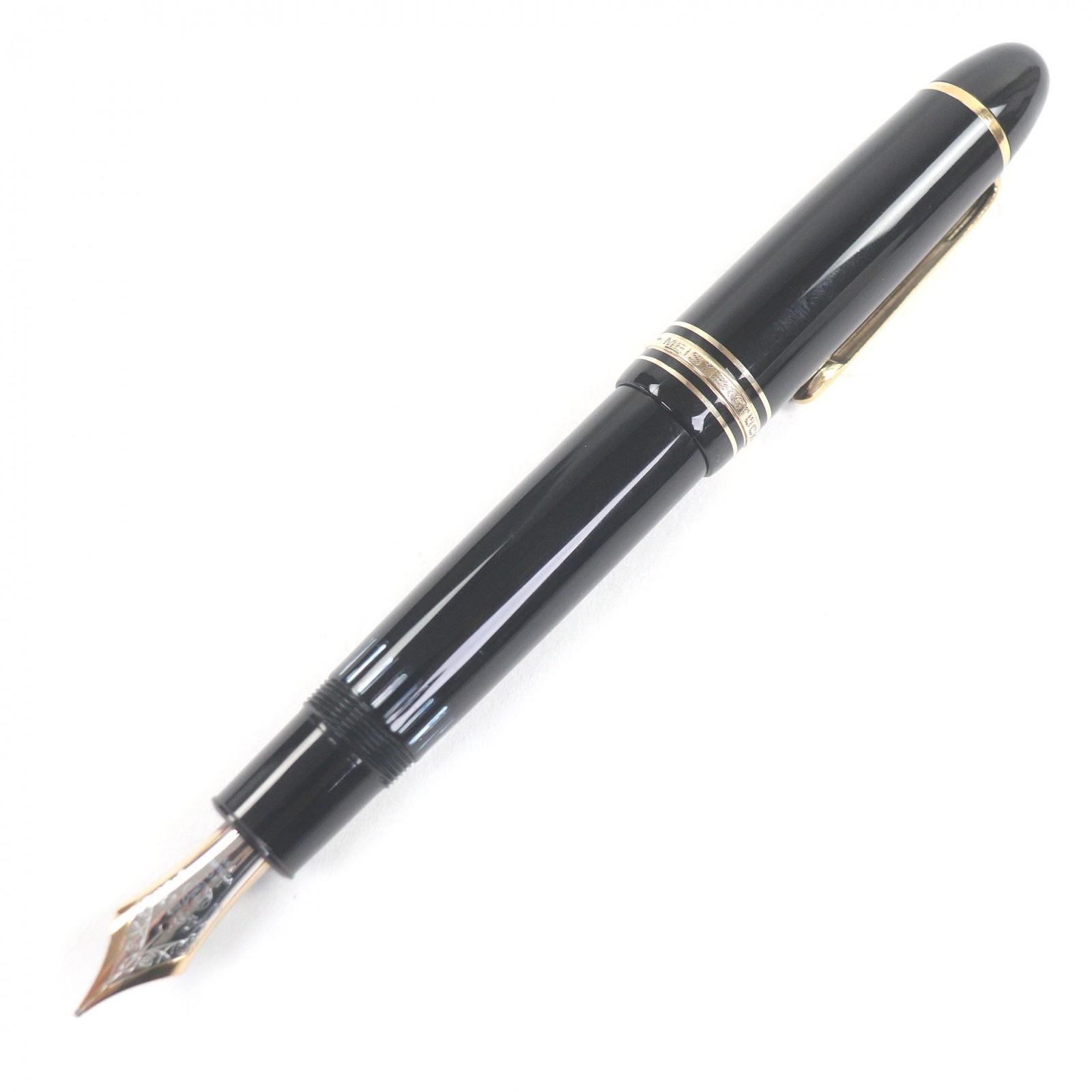 

Чудова ручка MONTBLANC Meisterstück 149 Ковпачок Чорна золото 14K чоловіча Вживана