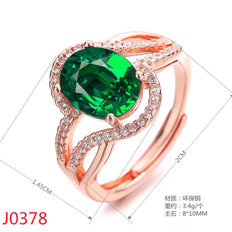 2026 18K Rose Gold-plated Pigeon Blood Ruby Ring Women's Light Luxury Diamond-set Engagement Ring Colored Open Index Finger Ring