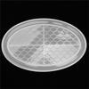 Resin Tray Molds Fish Scale Shape Design Easily Demold Repeated Use Soft DIY Resin Tray Molds for Jewelry Storage Dishes