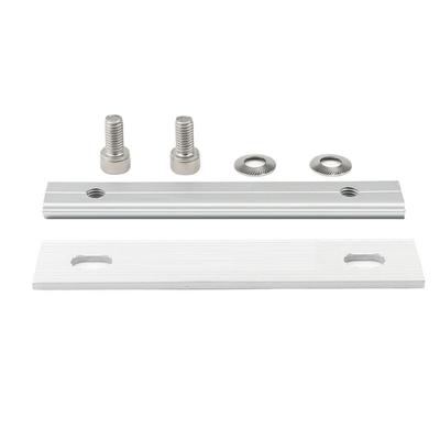 Konektor vodicí lišty pro FV držák, univerzální solární modul, profilové konektory, montážní konektor z hliníkové slitiny 14 cm