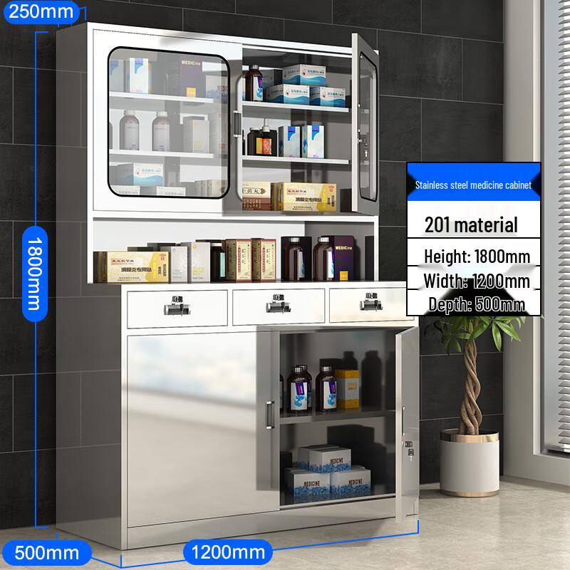 WEZHO 304 Stainless Steel Multi-purpose Cabinet