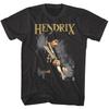 Jimi Hendrix Guitar Jammin Men T Shirt Shredding Rock Album Concert Tour Merch