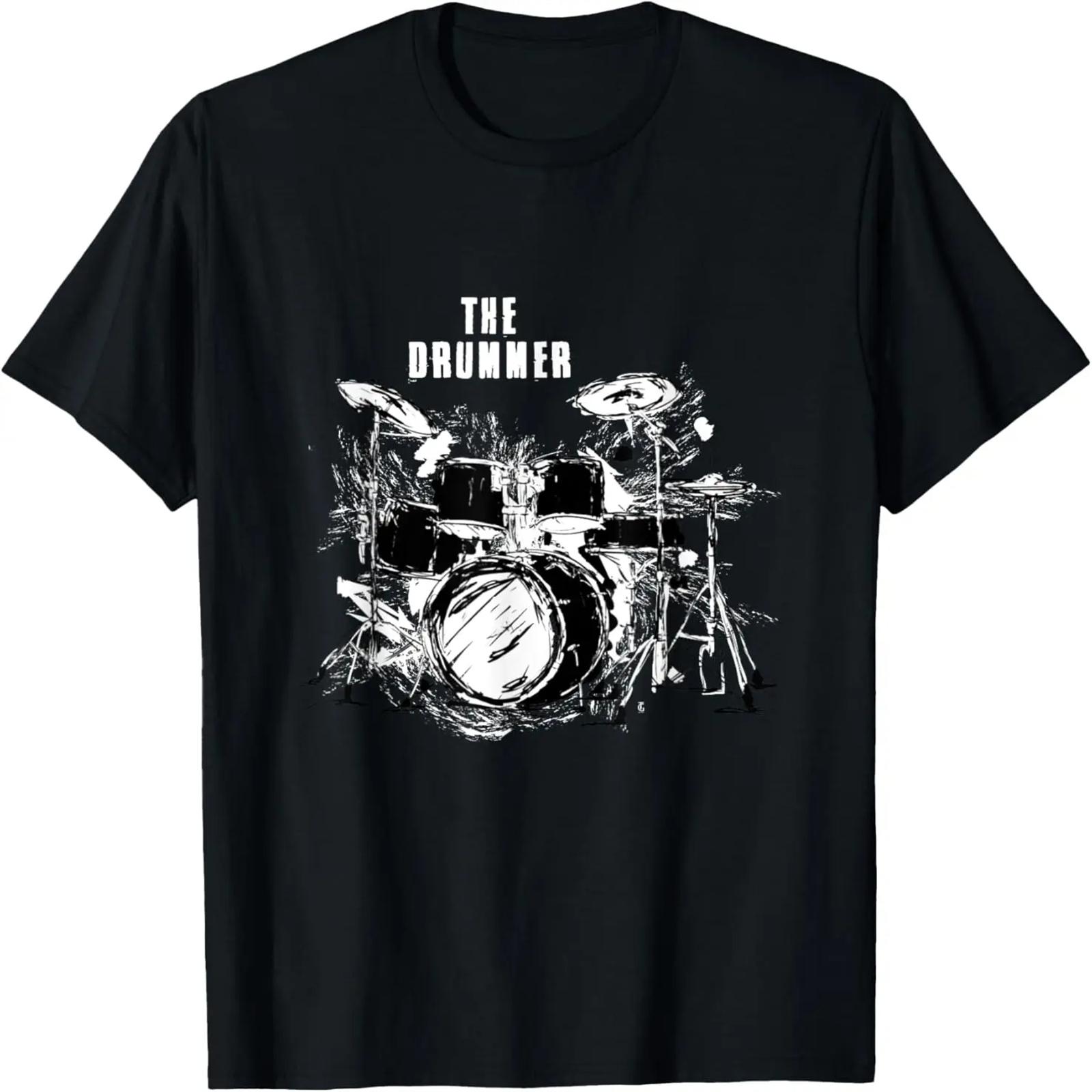 

8 Year Old Shirt 8th Birthday Boy Drummer Drums Drumming T-Shirt XXXXXL різнокольоровий