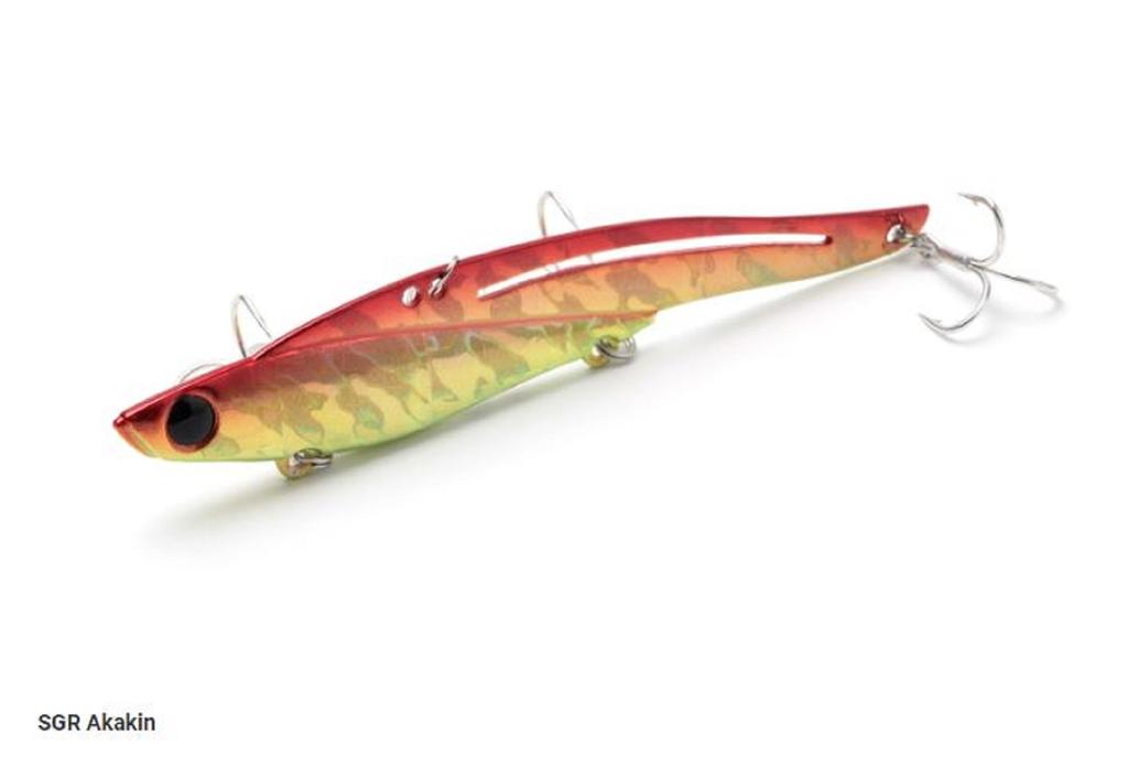 Sale Jackson Teppan Long Vibration 28grams 110 mm Sinking Lure SGR (1108)