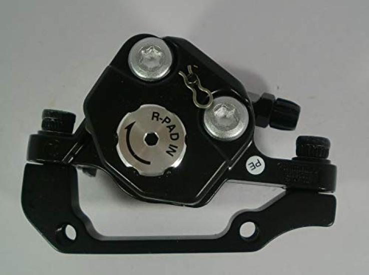 SHIMANO Road Bike Mechanical Disc Brake Black Front and Rear Set IS Mount Adapter Included 963 BR-R317