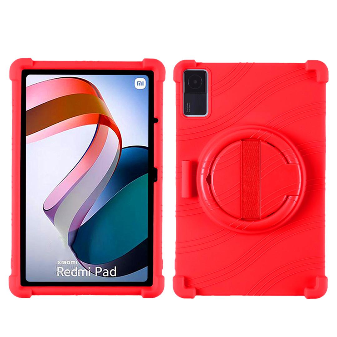 

Чехол для Xiaomi RedMi Pad 2022 10,61 дюйма, чехол-подставка для планшета, чехол для планшета Redmi Pad 10,6 дюйма Redmi Pad 10.6 красный