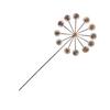 Rust Decoration for Garden Stake Metal Flower Garden Decoration Rust Trellis Flower Bed Stake Pot Stake Natural