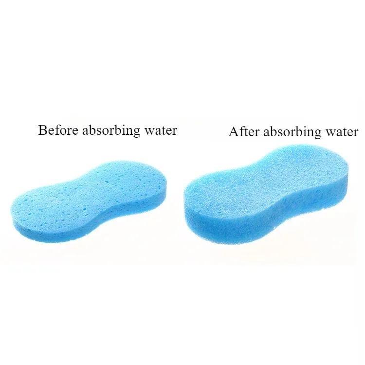 Car Wash Compressed Sponge Large Absorbent Sponge Honeycomb Coral Wipe Car Cotton 8 Car Cleaning Beauty Tool Accessories