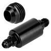 Aluminum Alloy AN6 In Line Fuel Filter Universal Auto Car Modification Accessory