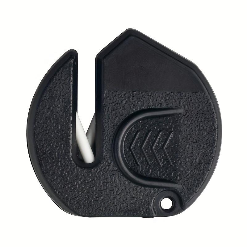 1pc Portable Mini Knife Sharpener-Quick&Easy Sharpening with Ergonomic Handle,Compact Durable Plastic Design For