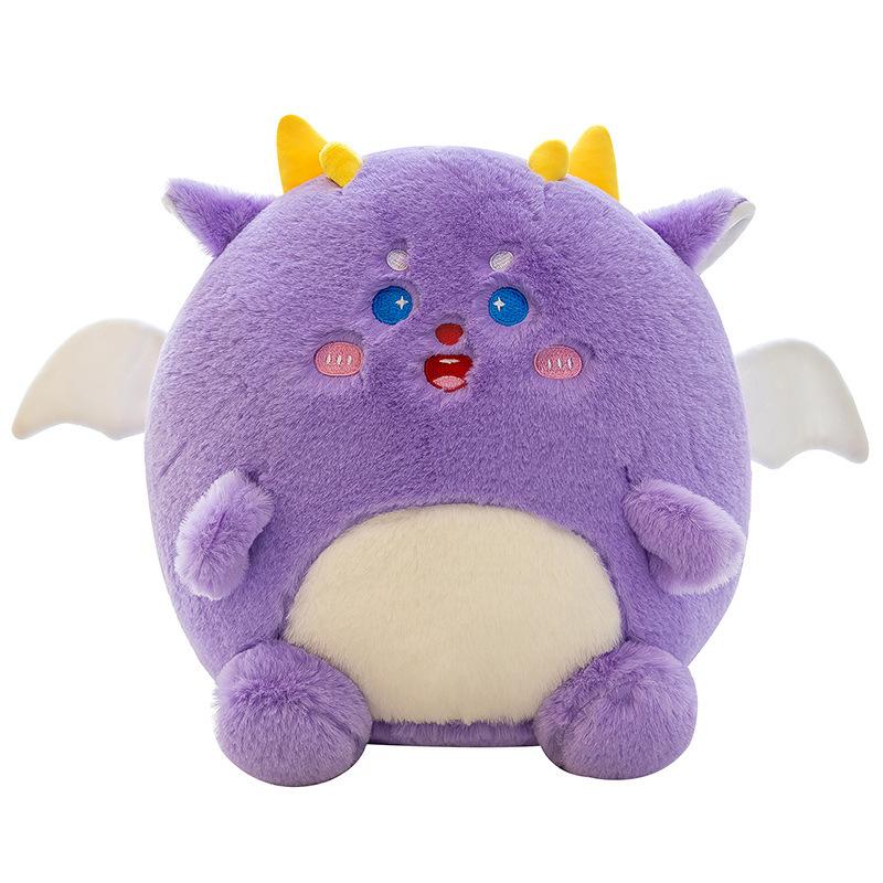 Cute Dundunlong Doll Plush Toy Girl Bed Companion Cartoon Doll Heartwarming Birthday Gift for Girlfriend