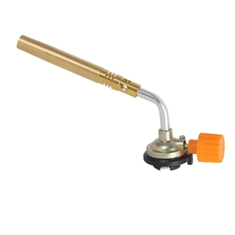 Butane Burner Welding Gas Torch Flame Gun Brazing Flame Sprayer Outdoor Camping Barbecue Portable Welding Hot Air Gun