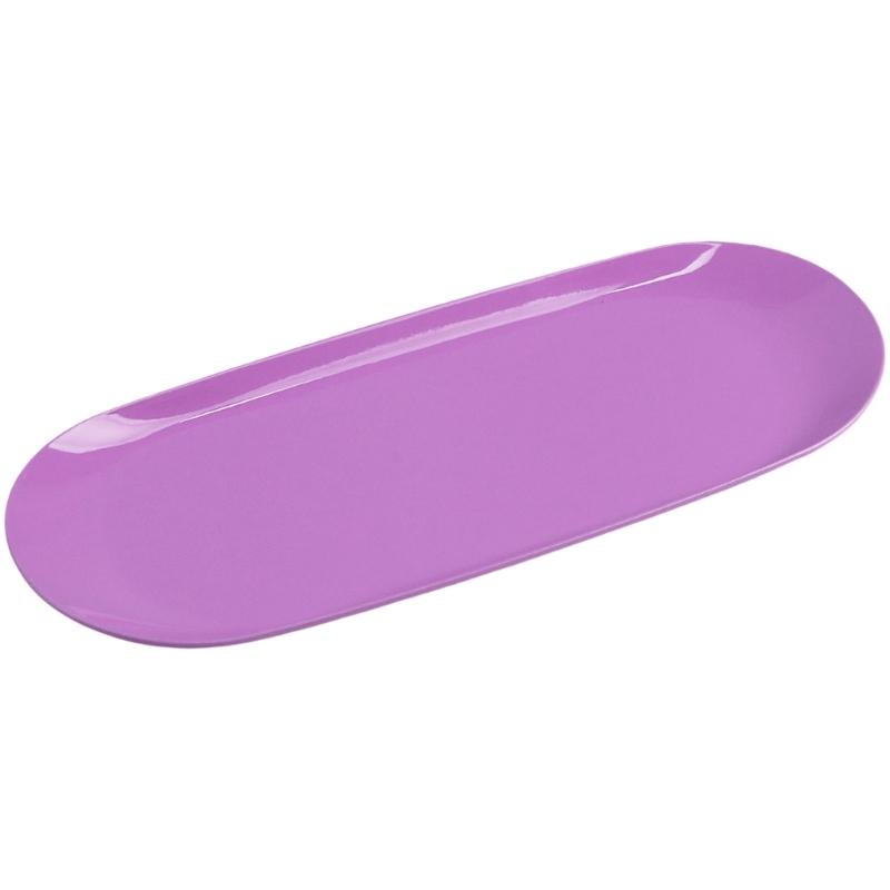 Stainless Steel Decorative Tray Oval Jewelry Tray Cosmetics Storage Organizer Makeup Cosmetic Tray Napkin Tray Plate