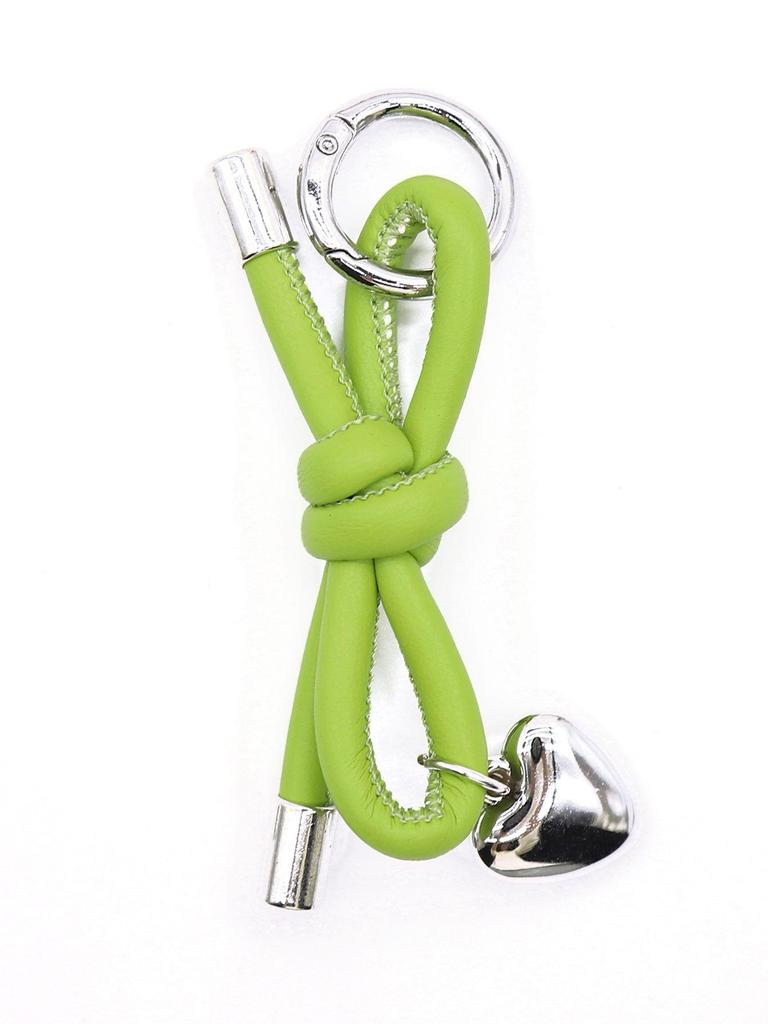 INS-Stil Gewebtes Lederseil Schlüsselanhänger & Schleifen-Taschenanhänger Lanyard