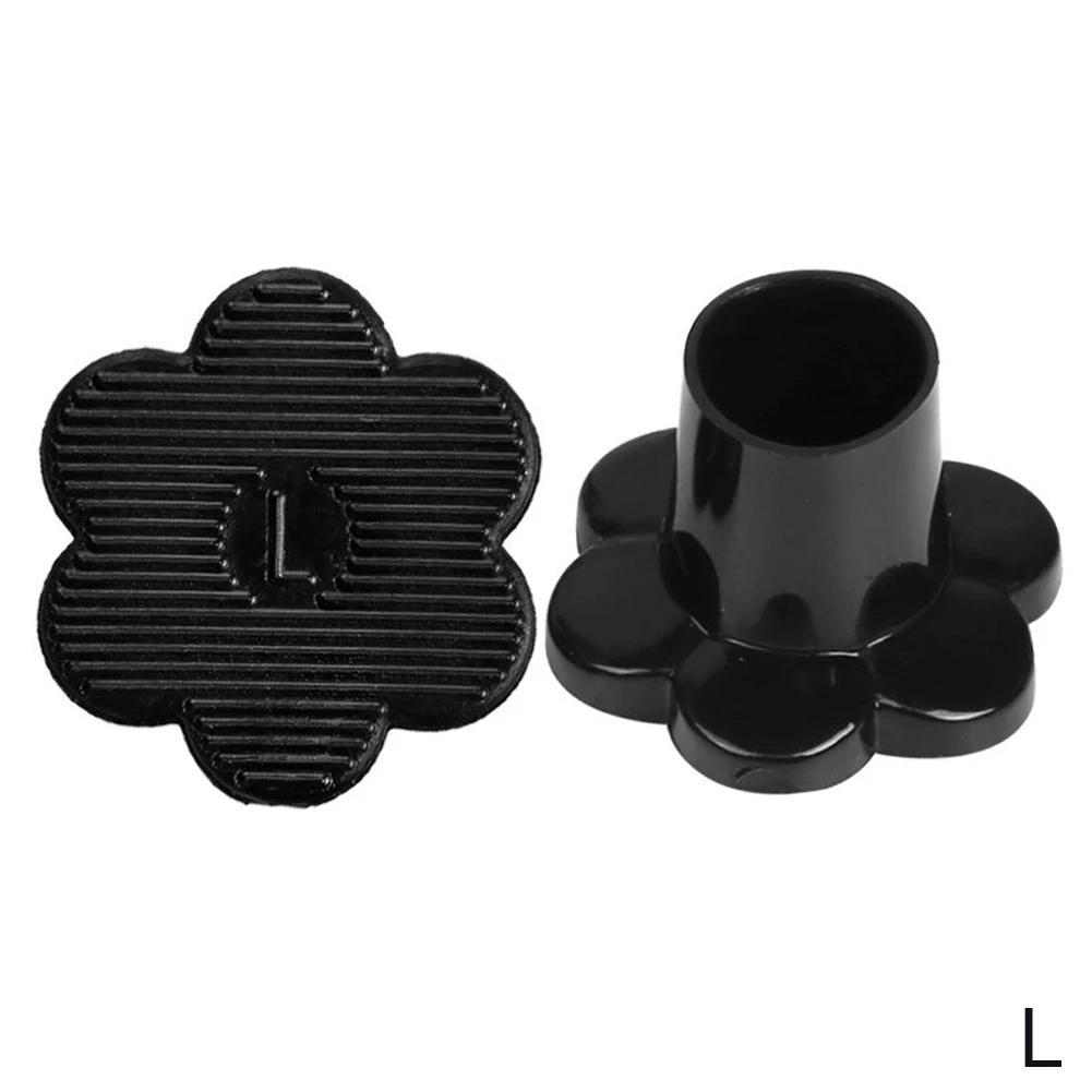 2 peças Protetores Antiderrapantes para Salto Alto Capas Protetoras para Salto Alto Redondos Rolhas Protetoras Desgastáveis Silenciosos Capa de Salto Acessório à Prova de Choque