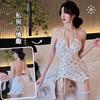 Sexy Lingerie Sexy Hot Small Floral Lace Pure Lust Style Suspender Hip Wrapping Pajamas Short Skirt