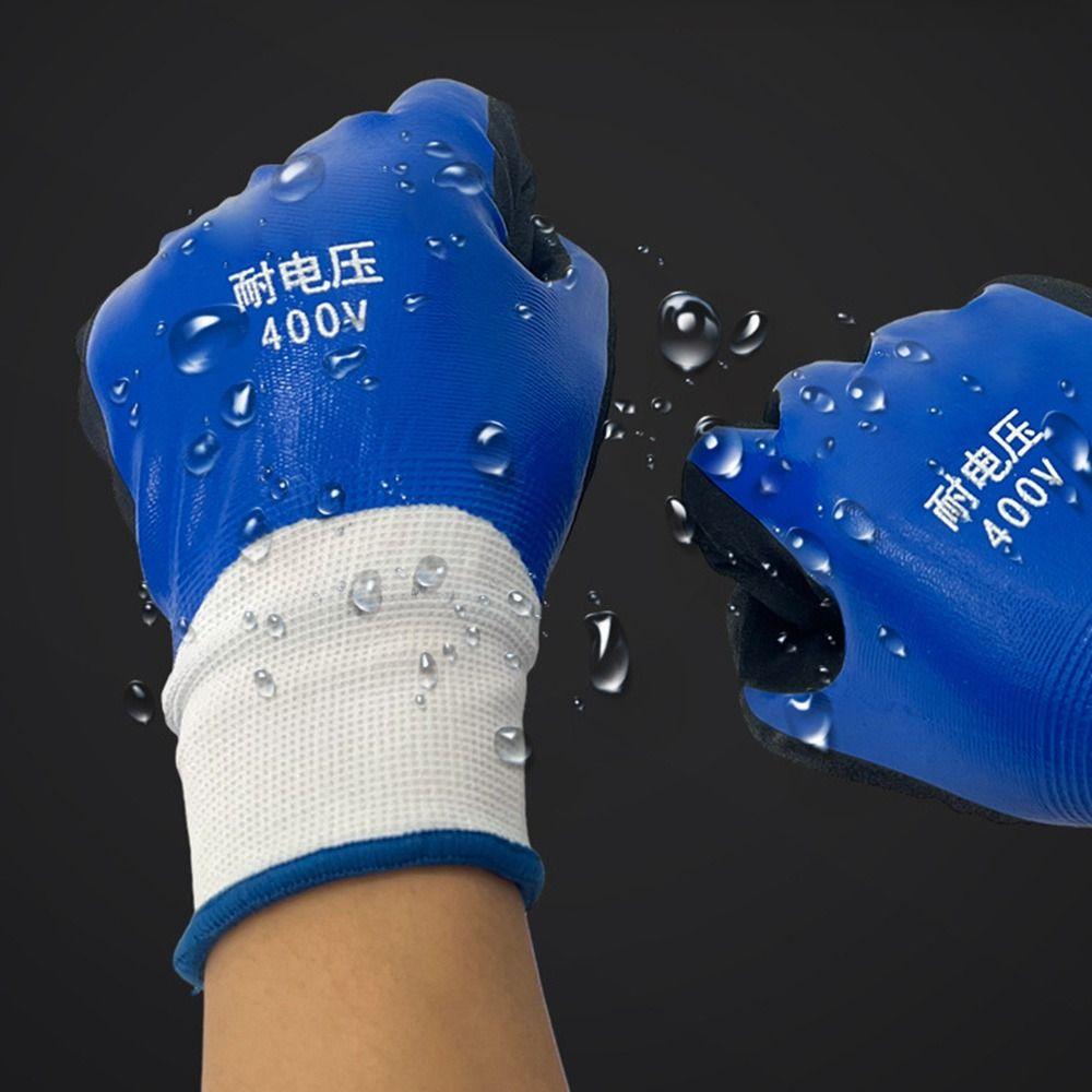 High Elasticity Electrician Insulating Gloves Insulation Mittens  Electrical