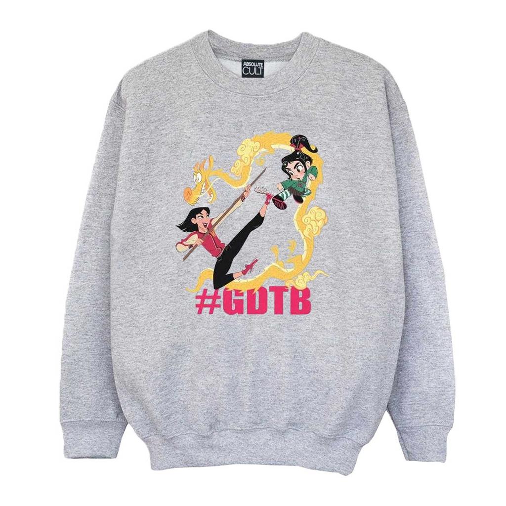 Disney Boys Wreck It Ralph Mulan And Vanellope Sweatshirt