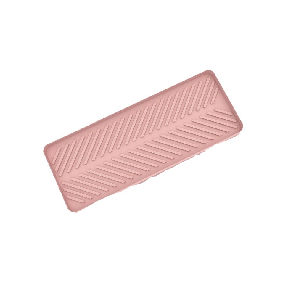 Heat Resistant Dishwasher Mat Non-slip Tea Cup Mat Tableware Silicone Dish Drying Mat  Kitchen