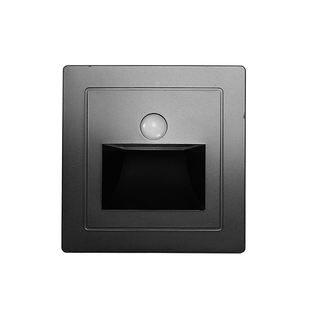 PIR Motion Detector Sensor Led Stair Light Infrared Human Body Induction Lamp Recessed Steps Ladder Staircase Bedroom Decoration