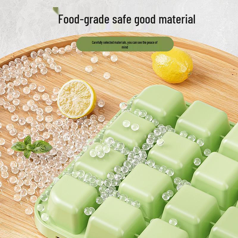 Форма для кубиків льоду з кришкою - Форма харчового класу для домашнього льоду