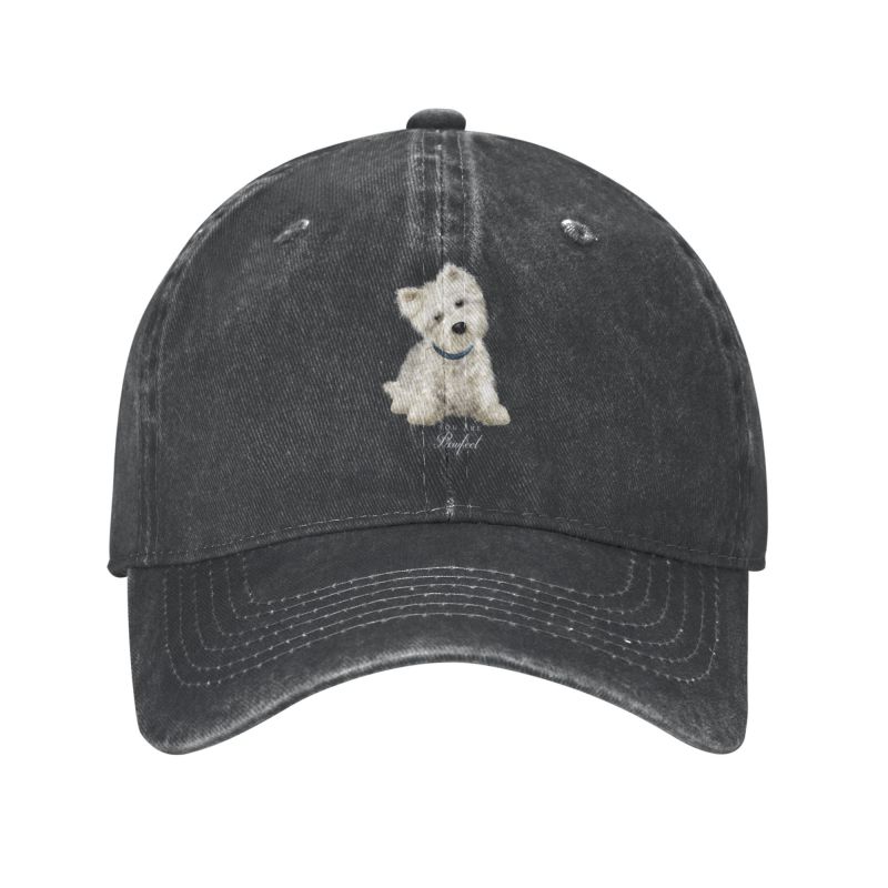 Klassieke Unisex Katoenen Kiekende Hond Jack Russell Terriër Baseballpet Volwassene Huisdier Dier Verstelbare Papa Hoed voor Mannen Vrouwen Hip Hop