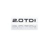 3D ABS 2.0TDI/3.0TDI Displacement Badge Sticker - for A1/A3/A4/A5/A6/A7/A8/Q2/Q3/Q5/Q7 Trunk