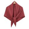 Maldives  Muslim Pleated Square Scarf Matt Silk Plain Hijab Women Crinkle Satin Headscarf Premium Soft Wrinkle Scarves