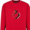 Emporio Armani Year Of The Rabbit Sweatshirts Men's Red Crew Neck Moderate 3R1MBJ-1JHSZ-0357