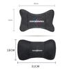 AAAOS1 Car Suede Headrest Memory Cotton Cervical Spine Protection Pillow For BMW Performance X4 X5 X6 X7 E28 E90 GT G30 M4 M5 F07 F34