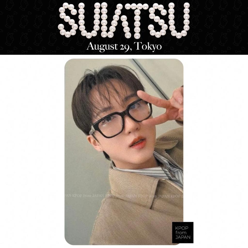 Stray Kids SUIATSU RUN IT יפן כרטיס צילום רשמי לא מקוון טוקיו 29/8, 30 הזמנה מוקדמת