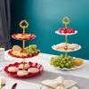 Nordic 3-Tier Plastic Fruit Dessert Stand