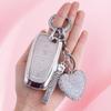 for Ford key fob cover with Diamond Bling Keychain, Car Accessories Shell for Explorer Fusion Escape Edge Expedition Bronco F150 F250 F350 F450 F550
